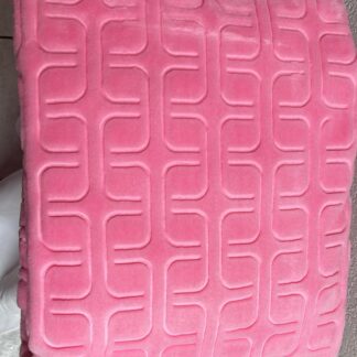 Couverture rose extra chaude 169/220