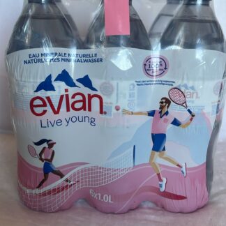 Eau minérale non gazeuse Evian 1 L