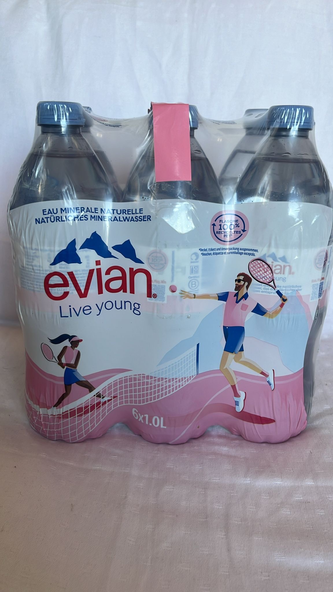Eau minérale non gazeuse Evian 1 L