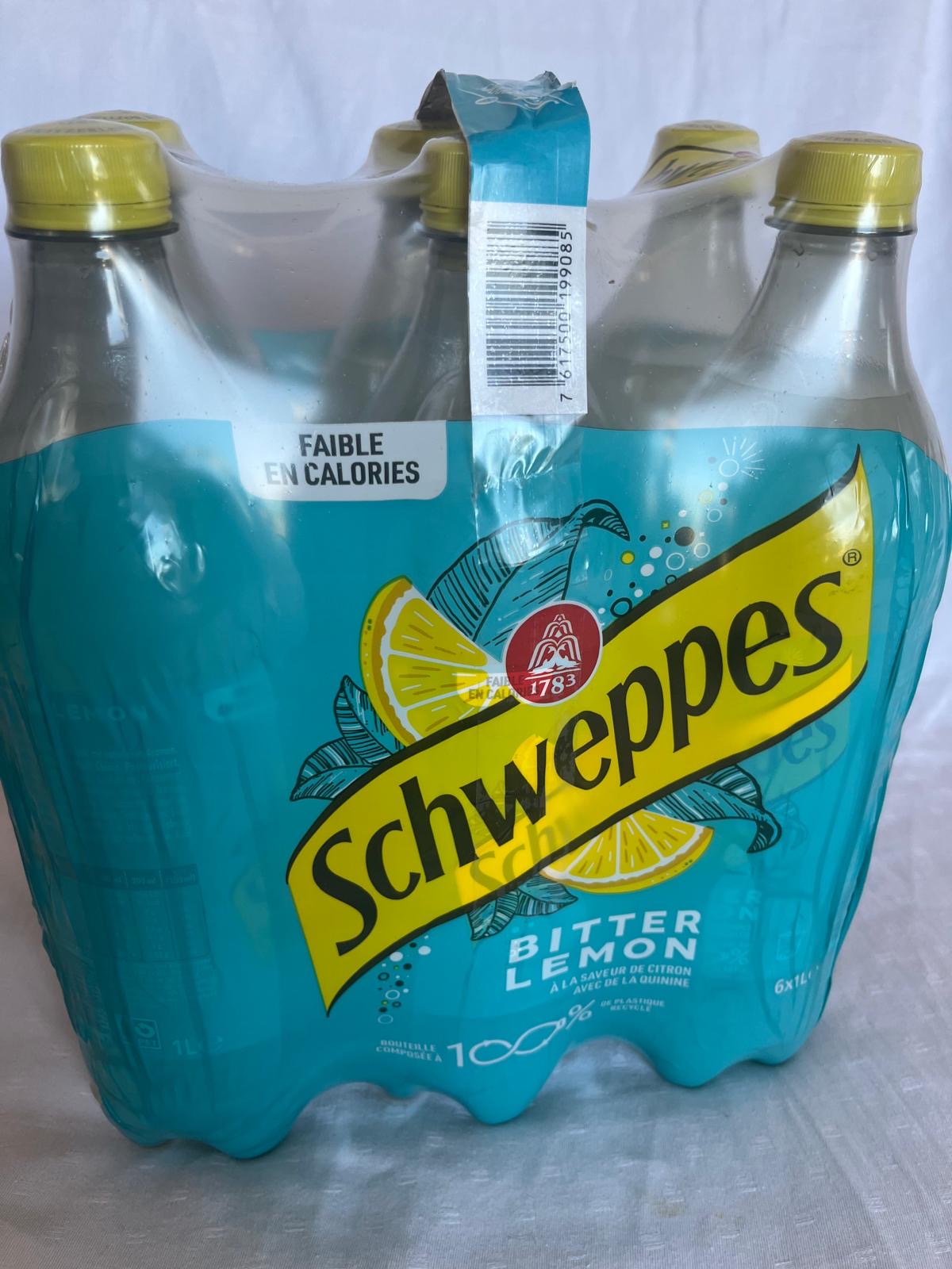 Soda Schweppes bitter lemon